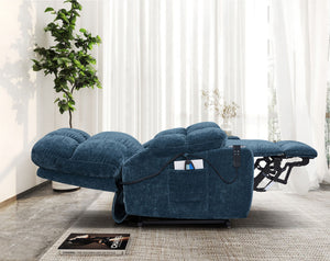 Dual Okin Motor Power Lift Recliner Chair For Elderly Infinite Position Lay Flat 180E Recliner With Heat Massage