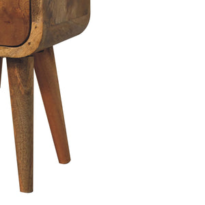 Curved Nightstand,