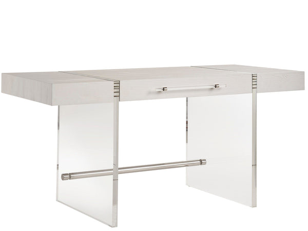 Weekender Coastal Living Home / Cabo - Writing Desk - Pearl Silver