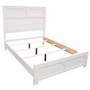 Transitional Bed With High Headboard