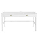 Modern Writing Desk With Drawers For Home Office