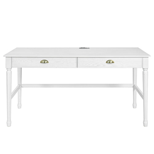 Modern Writing Desk With Drawers For Home Office