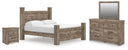 Rusticott - Poster Bedroom Set