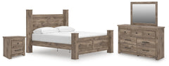 Rusticott - Poster Bedroom Set