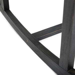 Baxter - Rocking Loveseat - Dark Gray