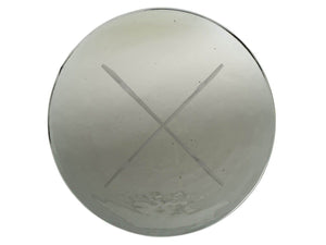 Avaline - Jordan Side Table - Pearl Silver / Gray