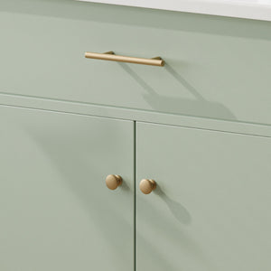Bathroom Vanity With Sink, Soft Close Doors And Adjustable Shelf