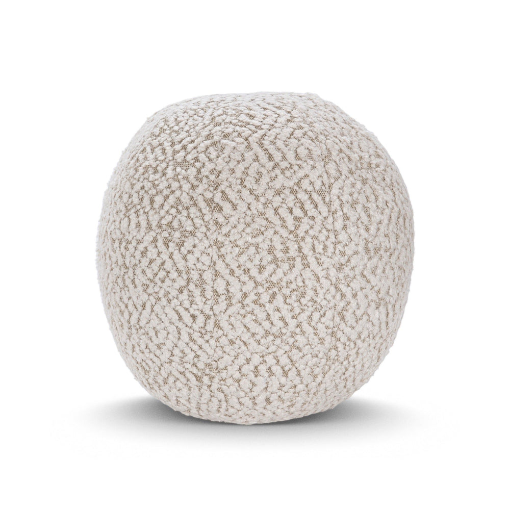 Maris - Round Pillow - Ivory / Natural