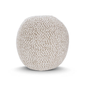 Villa Classics - Maris Round Pillow - Ivory / Natural