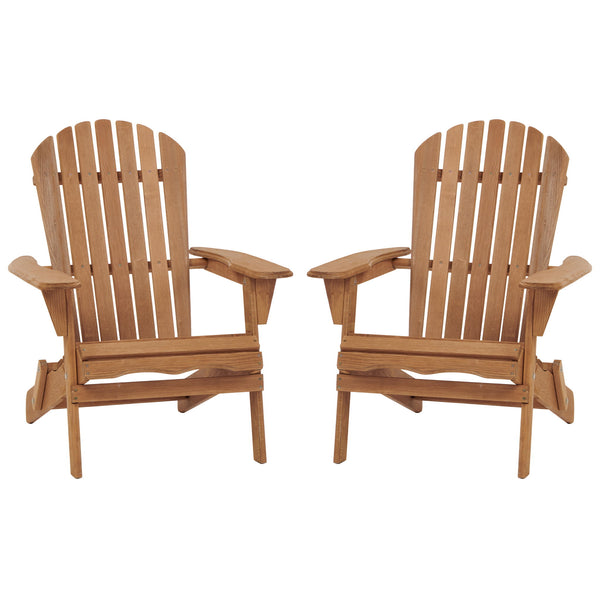 Oversize Outdoor Folding Adirondack Chair, Patio Chair For Garden