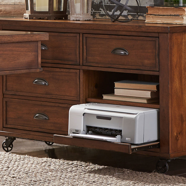 Arlington House - Credenza - Cobblestone Brown