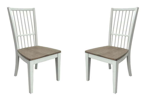 Americana Modern Dining - Spindle Back Dining Chair (Set of 2) - Cotton