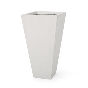 Outdoor Modern Cast Stone Planter