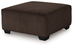 Kimlee - Oversized Accent Ottoman - Chocolate
