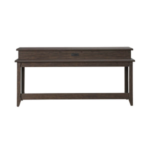 Paradise Valley - Console Bar Table - Saddle Brown