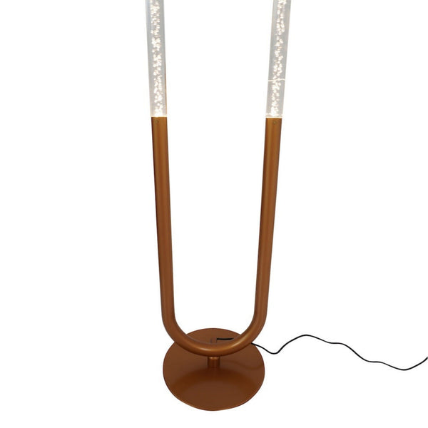 Zeon - LED Floor Lamp, 110 - 120V - Bronze