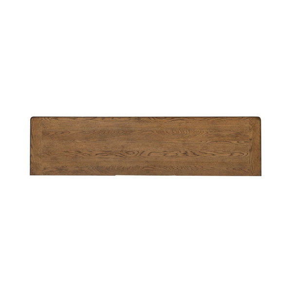 Carolina Park - 78" TV Console - Amber Brown