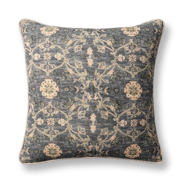 Ira - 22" x 22" Accent Pillow - Blue Sea Multi