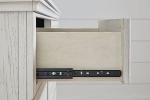 Robbinsdale - Dresser, Mirror - Youth - Antique White