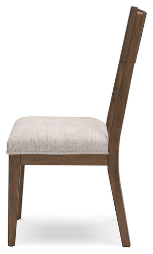 Cabalynn - Dining Uph Side Chair (Set of 2) - Oatmeal / Light Brown