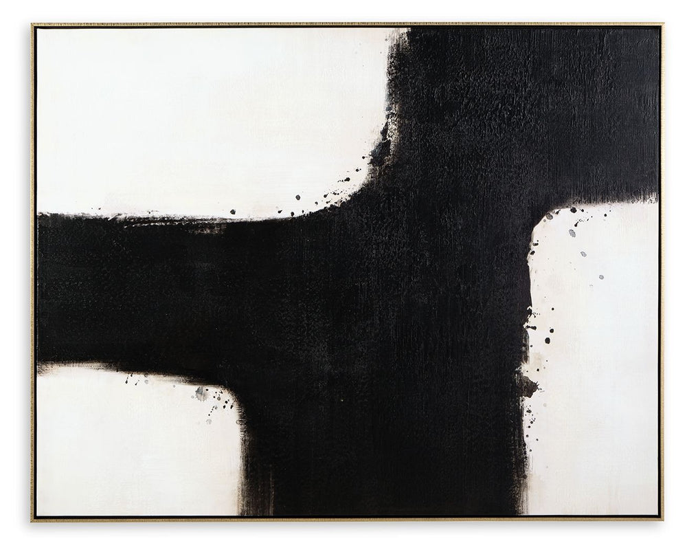 Reighlea - Wall Art - Black / White