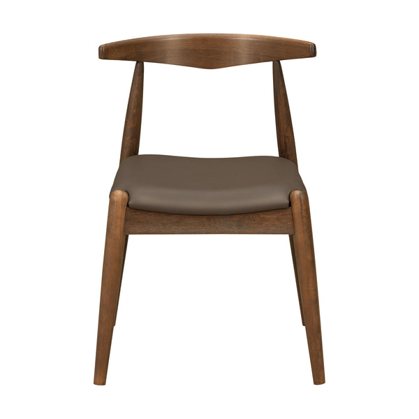 Dining Chairs With Ergonomic Backrest (Set of 2)