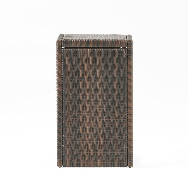 Bucharest - End Table C Shaped Side Table Rattan - Brown