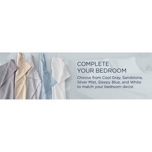 Linens - Tempur Luxe Egyptian Cotton Sheet Set - Cool Gray