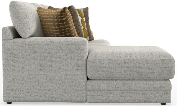 Tori - Sectional With Comfort Coil Seating And Accent Pillows Included