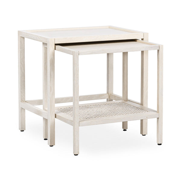 Devin - Solid Wood Nesting Accent Tables