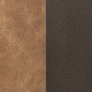 Clair - Leather Round Table