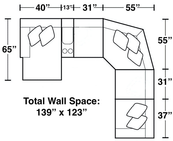 McPherson - Reclining Sectional