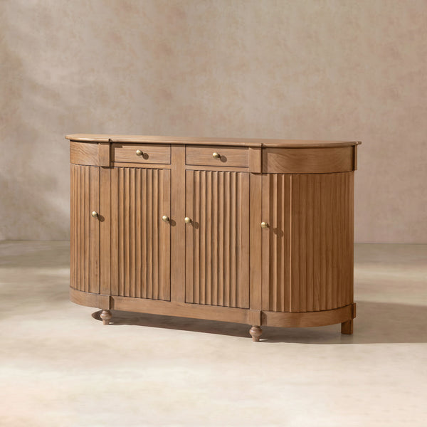 Camille - Side Table - Brown