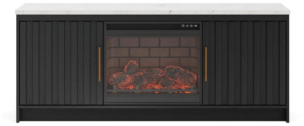 Cadmori - TV Stand With Fireplace Option