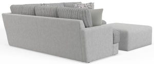 Titan - Sectional With Comfort Coil Seating, Cocktail Ottoman And Accent Pillows Included