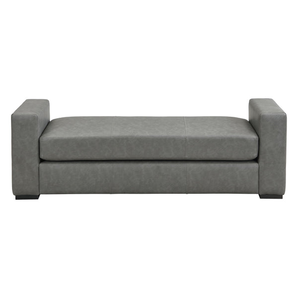 Ottoman With Unique Armrest Design For Living Spaces