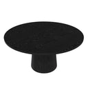 Round Dining Table With Strip Base