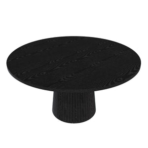 Round Dining Table With Strip Base