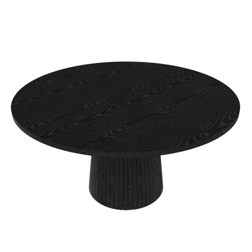 Round Dining Table With Strip Base