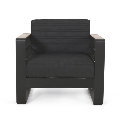 Giovanna - Club Chair Set With Aluminum Frame