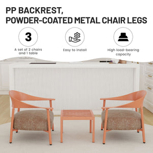 Furniture Set With Seat Cushions, Sturdy And Durable
