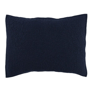 Elara - King Sham - Indigo