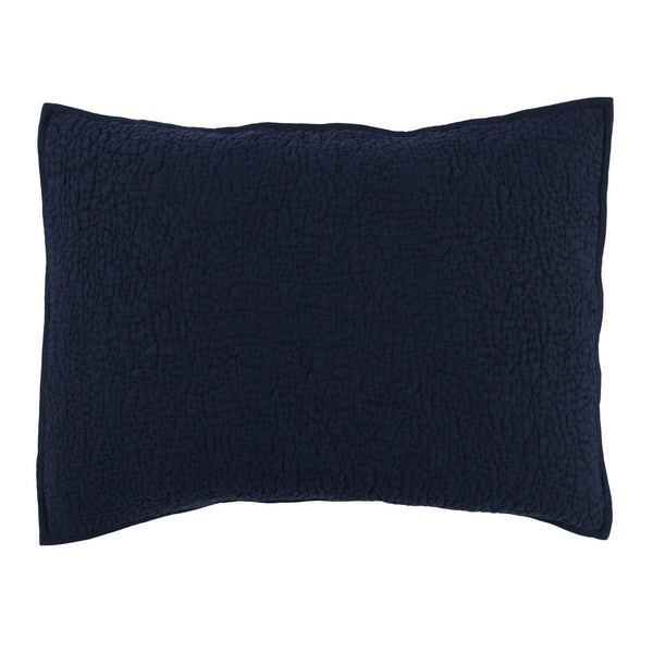 Elara - King Sham - Indigo