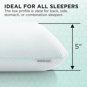 Pillows - Tempur-Pedic Everyday Comfort Pillow - White