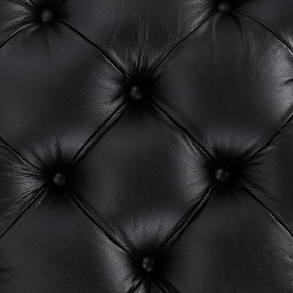 Briar - Square Ottoman - Midnight Raven