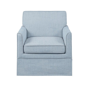 Timeless - Accent Armchair With Classic Track Arm Silhouette And Skirted Base