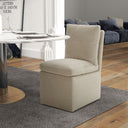 Accent Dining - Accent Dining Chair With Casters