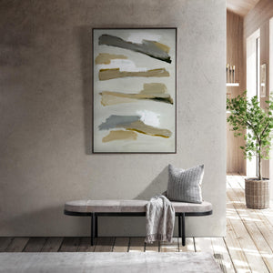 Evelyn - Accent Bench - Sparrow Gray