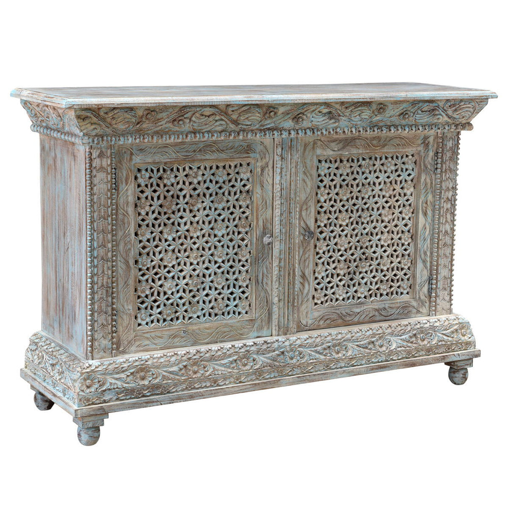 Beth - 2 Door Cabinet - Seaside Blue