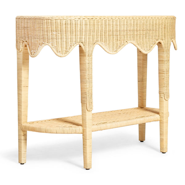 Sally - Rattan Console Table - Natural